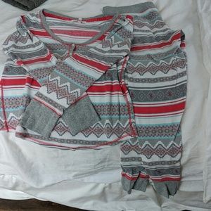 Victora's Secret thermal PJs